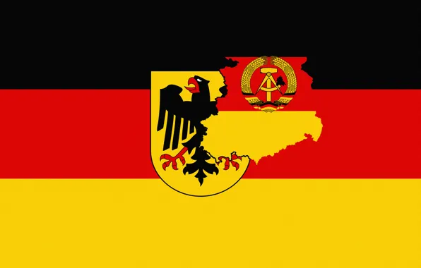 Картинка Германия, Флаг, Орел, Герб, Germany