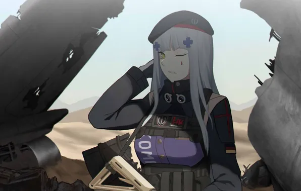 Девушка, оружие, Girls Frontline, Девушки фронта