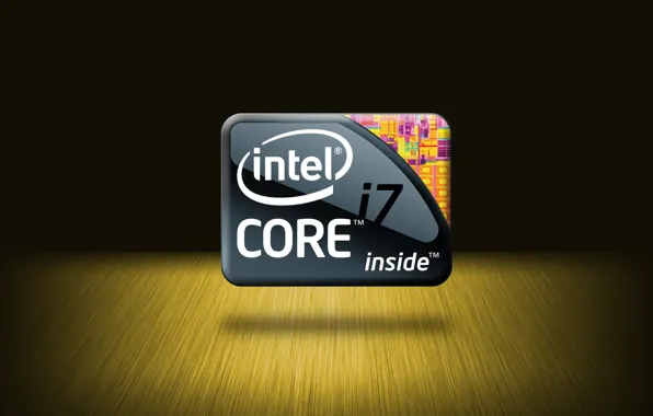 Картинка логотип, Core i7, Intel, процессор, Extreme Edition