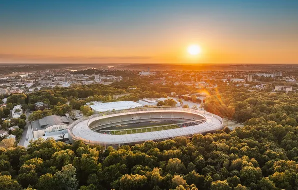 Lietuva, Kaunas, stadionas