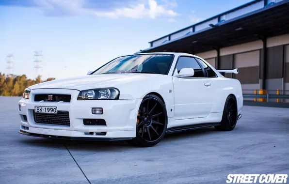 Nissan, turbo, white, skyline, japan, jdm, tuning, gtr