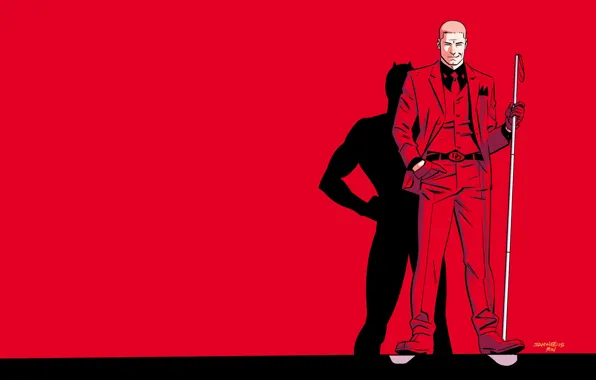 Красный, костюм, Daredevil, Сорвиголова