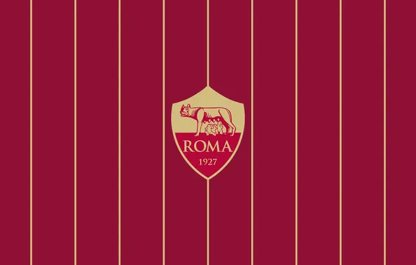 Logo, Football, Team, Sport, Soccer, AS Roma, Italian, Emblem