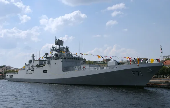 Фрегат, ВМС Индии, визит, INS Tamal