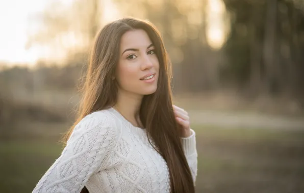 Лицо, улыбка, красотка, Julia