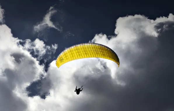 Спорт, полёт, Paraglider