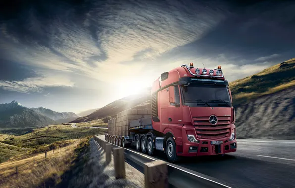 Mercedes Benz, SLT, Actros