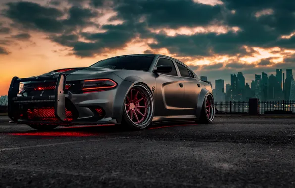 Dodge, Charger, Hellcat, Enforcer, Dodge Charger Hellcat Enforcer