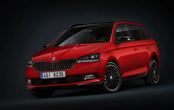 2018, Monte Carlo, Skoda, Fabia, Combi