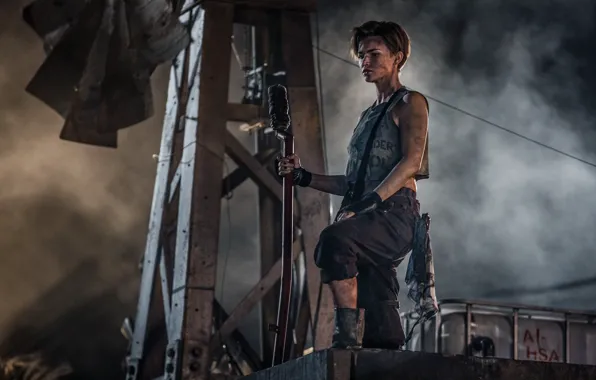 Cinema, weapon, Resident Evil, Umbrella, movie, film, Biohazard, Ruby Rose