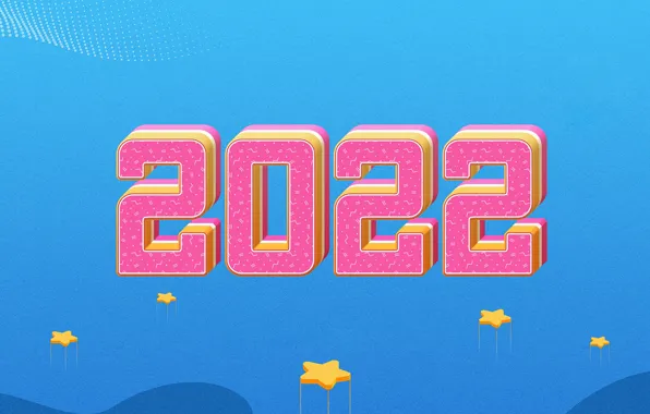 Звезды, фон, праздник, Новый год, new year, 2022