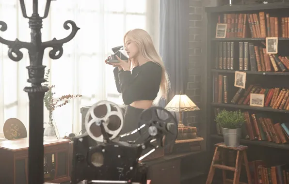 Rose, the game, обои для рабочего стола, kpop, blackpink, 3840x2160, блэкпинк, розэ