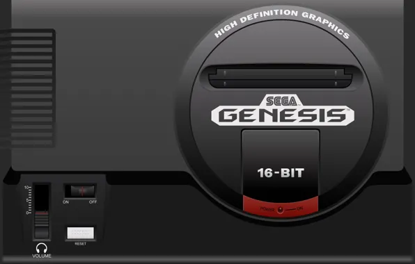 Картинка sega, 16 bit, сега, genesis, game console, игровая приставка, 16-bit