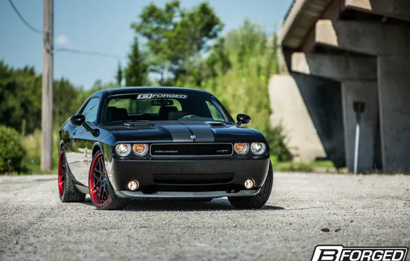 Картинка Dodge, SRT8, Challenger, B-Forged, 650 Wheels