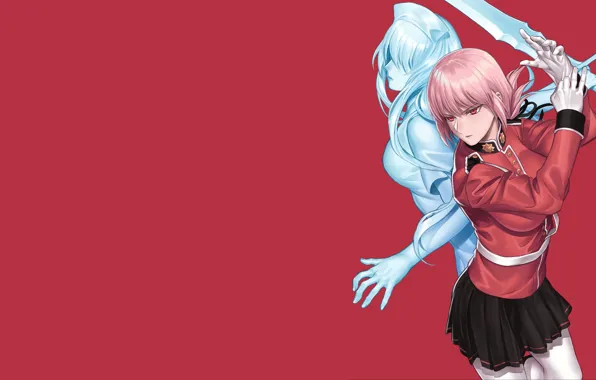 Девушка, меч, аниме, арт, Berserker, берсеркер, Florence Nightingale, Fate / Grand Order