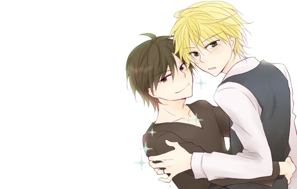 Обнимашки, Durarara, Дюрарара, Шизуо Хейваджима, Изая Орихара
