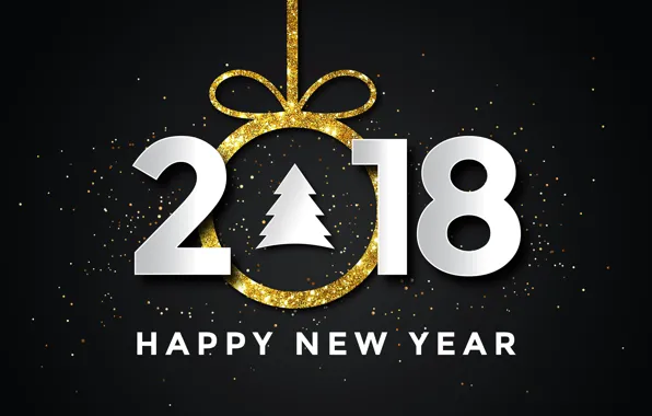 Картинка Happy New Year, 2018, Cristmas