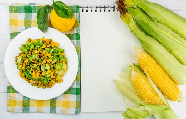 Кукуруза, початки, зерна кукурузы