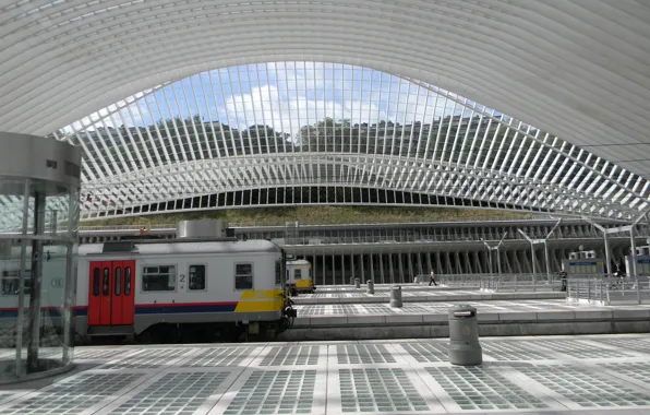 Europa, Gare de Liege-Guillemins, Lüttich, Santiago Calatrava