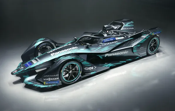Машина, серый, фон, jaguar, jaguar i-type, i-type