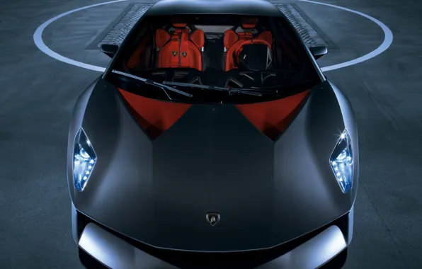 Картинка Lamborghini, вид спереди, Lamborghini Sesto Elemento, Elemento, Sesto