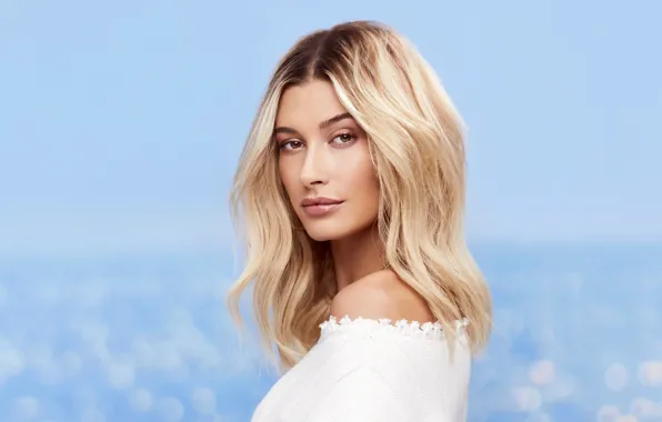 Девушка, блондинка, Hailey Baldwin, Хейли Болдуин, Hailey Bieber