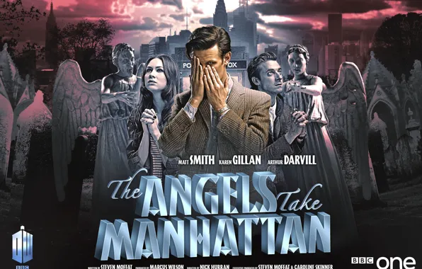 Doctor Who, Доктор Кто, Matt Smith, ангелы на манхеттене