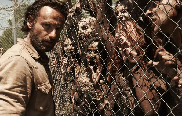 The Walking Dead, Rick Grimes, Ходячие мертвецы, Andrew Lincoln, Эндрю Линкольн