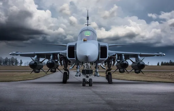 Gripen, JAS 39, Шасси, SAAB, ВВС Швеции, ИЛС, Gripen JAS 39, ПКР