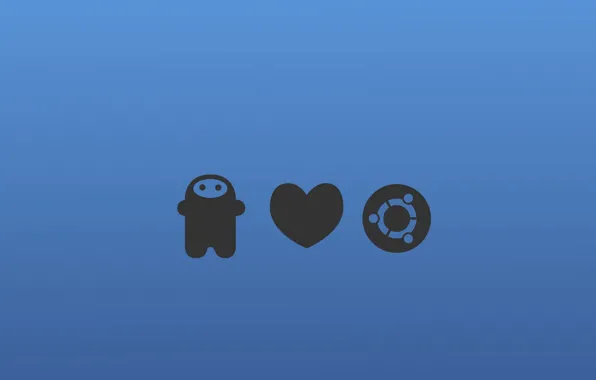 Картинка linux, love, ubuntu