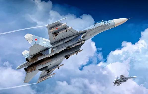 СССР, Су-27, Многоцелевой истребитель, ОКБ П.О. Сухого