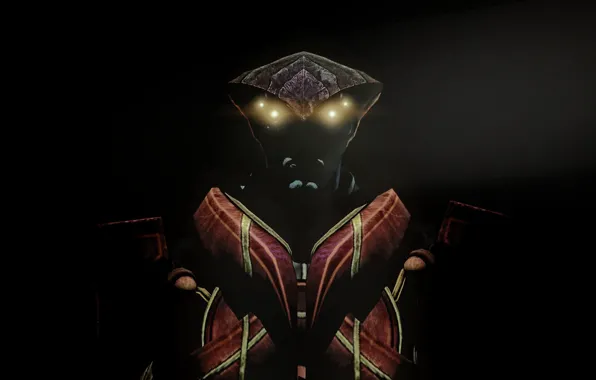 Темно, Mass Effect 3, Prothean, Javik