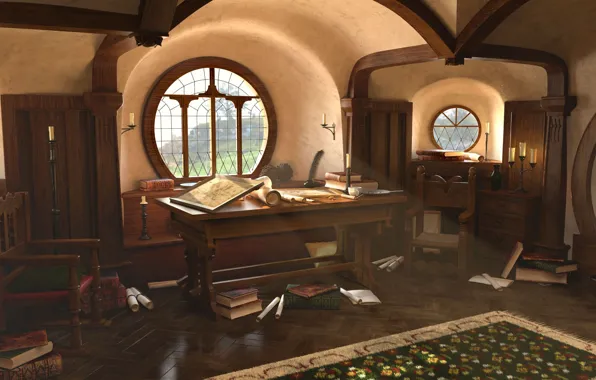 Фильм, Властелин колец, хижина, Хоббит, Lord of the Rings, cabin, Нора, Fairytale Home & Fantasy …