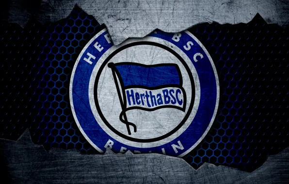 Wallpaper, sport, logo, football, Hertha Berlin