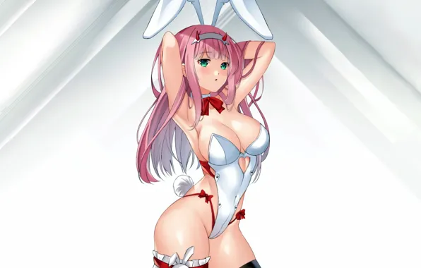 Girl, fantasy, sexy, cleavage, thighhighs, long hair, boobs, anime