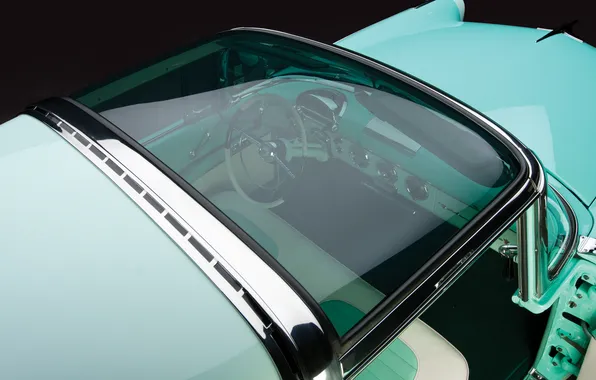 Ford, ретро автомобили, 1955, Fairlane, Crown, Victoria, Skyliner, retro cars