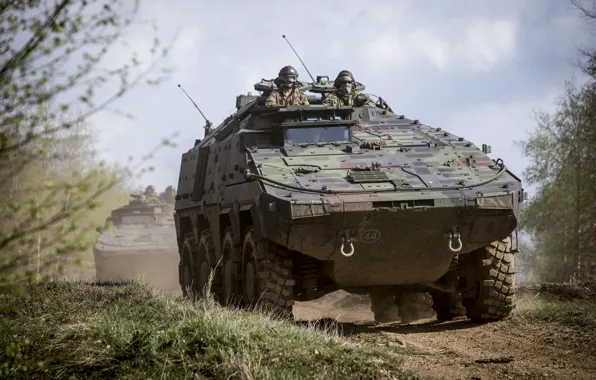 Weapon, Boxer, armored, military vehicle, armored vehicle, armed forces, military power, 014