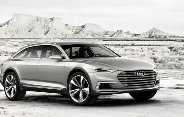 Картинка Concept, Audi, Allroad, универсал, AWD, 2015, Prologue