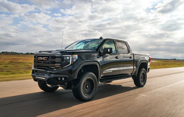 Картинка GMC, экстерьер, Hennessey, Sierra, Off-Road, 2023, Goliath 650, GMC Sierra AT4