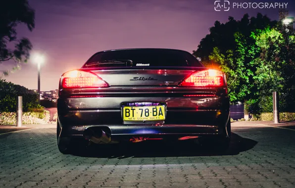 Картинка nissan, черная, silvia, s15, ниссан, сильвия