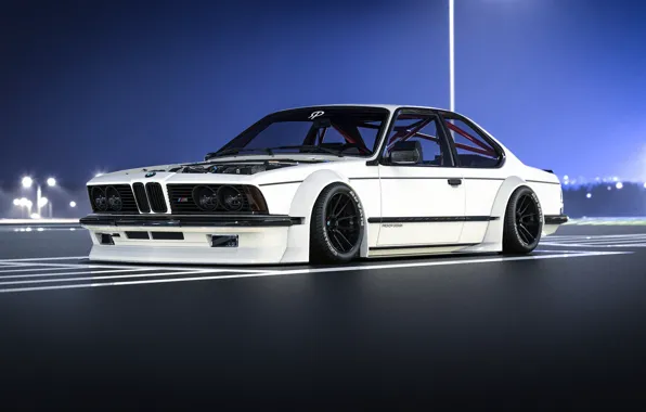 Авто, Белый, BMW, Машина, BMW M6, Рендеринг, Concept Art, Transport & Vehicles
