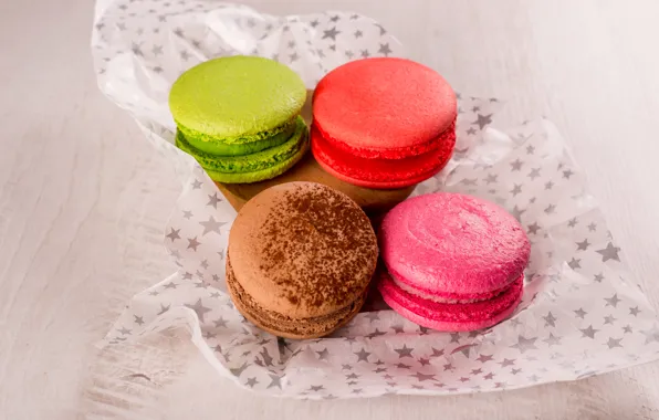 Еда, печенье, сладкое, макарон, macaron
