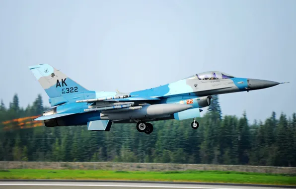 Истребитель, Форсаж, USAF, F-16 Fighting Falcon, Aggressor Squadron, ПТБ
