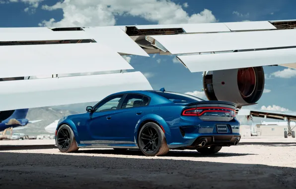 Dodge, Charger, Hellcat, SRT, Крыло, 2020, Dodge Charger SRT, Hellcat widebody