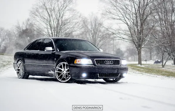 Audi, winter, a8