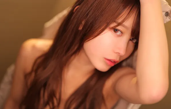Beautiful, Asian, Model, Woman, Cute, Pretty, Japanese, Close Up