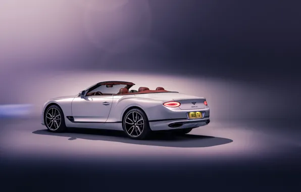 Bentley, Continental GT, вид сзади, Convertible, 2019