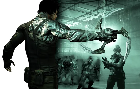 Wallpaper, video game, image, dark sector