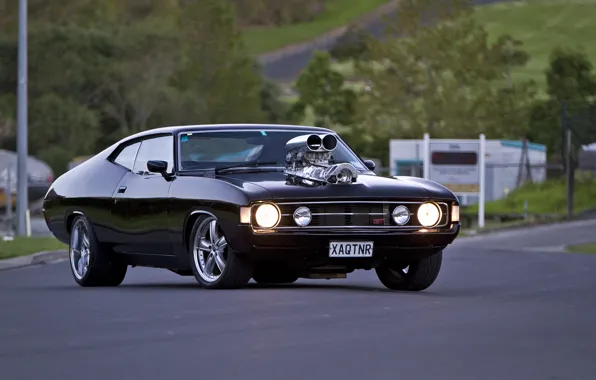 Ford, muscle, Falcon, 1973, XA Hardtop