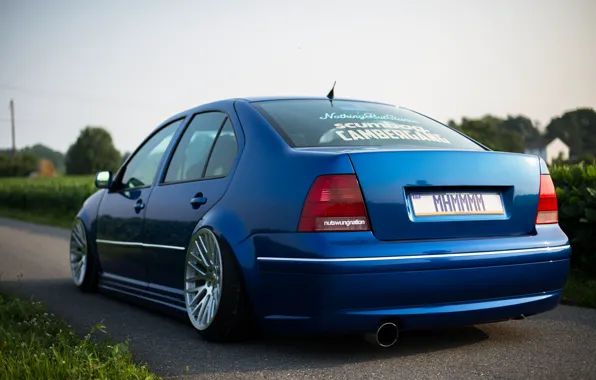 Car, синий, volkswagen, автомобиль, wallpapers, low, стенс, stance. blue